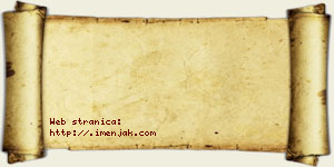 Mina Sabljić vizit kartica